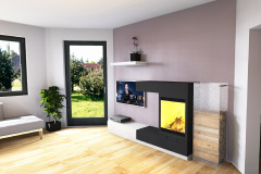 3D návrh kamna Skatherm 603