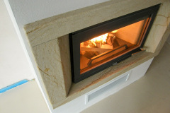 Horkovzdušný krb Jotul I 400 FL s portálem